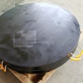 D1200x60 мм, подкладка круглая под аутригер с ручкой, PE-1000, черный ТУ 2246-002-10182605-2013 D1200x60 мм, подкладка круглая под аутригер с ручкой, PE-1000, черный ТУ 2246-002-10182605-2013