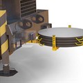 D1000x80 мм, подкладка круглая под аутригер с ручкой, PE-1000, черный D1000x80 мм, подкладка круглая под аутригер с ручкой, PE-1000, черный